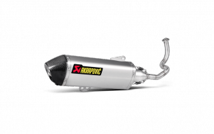 Akrapovic Racing Line RVS Compleet Systeem met E-keur Honda SH 150i 2013-2016